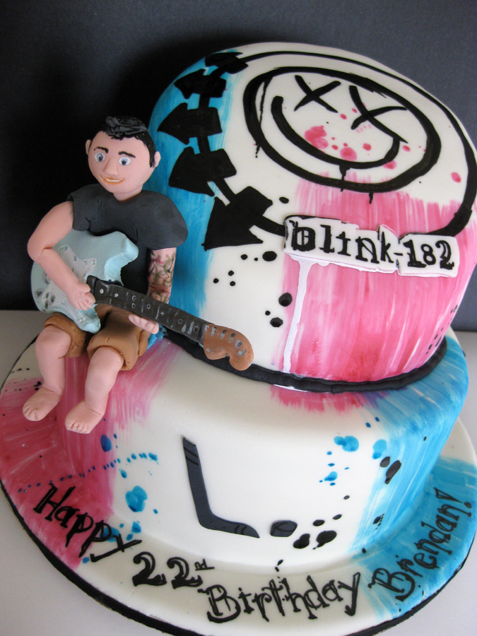 Blink 182 Birthday Cake