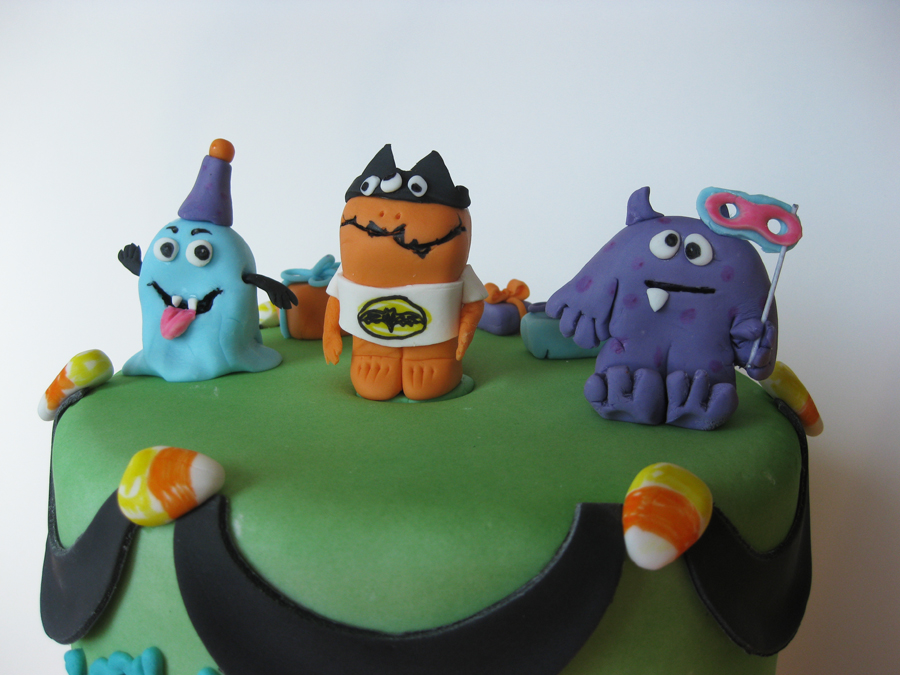 Halloween Monster Birthday Cake