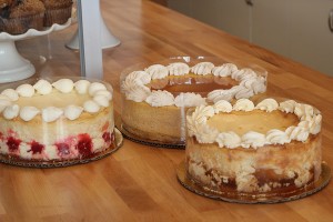 Thanksgiving Pie Cheesecake Trio