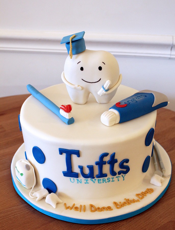 dental school graduation cake